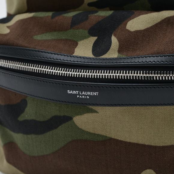 Saint Laurent Camouflage City Paris Backpack - Picture 3 of 7